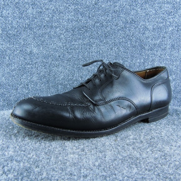 Alden Men Oxford Shoes Black Lace‎ Up Size 10 Narrow - Picture 1 of 10